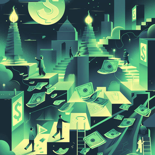 Energy of a startup securing venture capital