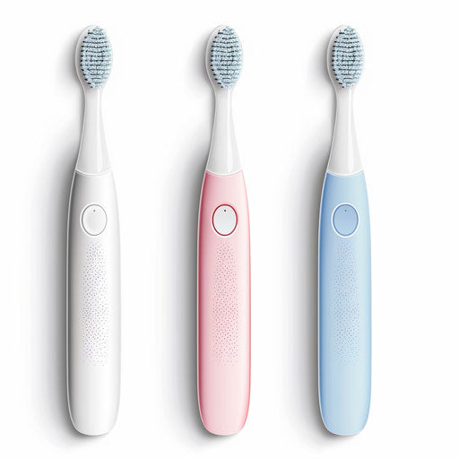 Realistic toothbrush clipart on white background