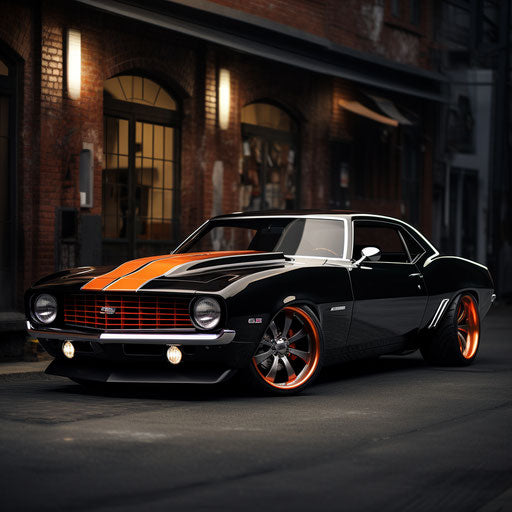 Optical tuning of classic car Chevrolet Camaro