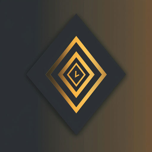 Bold logo for a clothing brand with strong color contrast