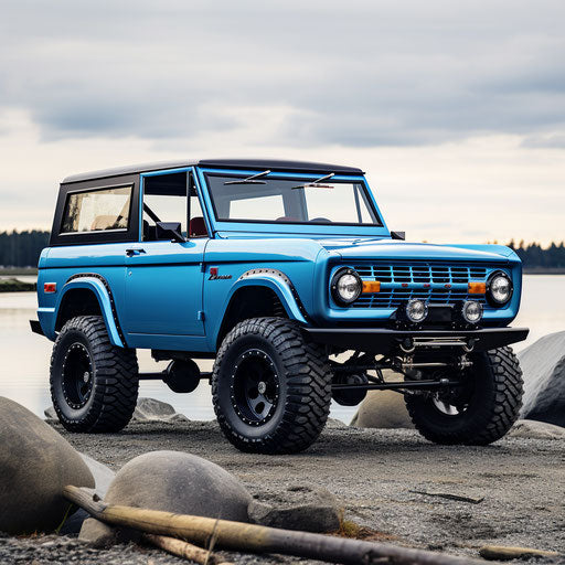 Vintage customized vehicle