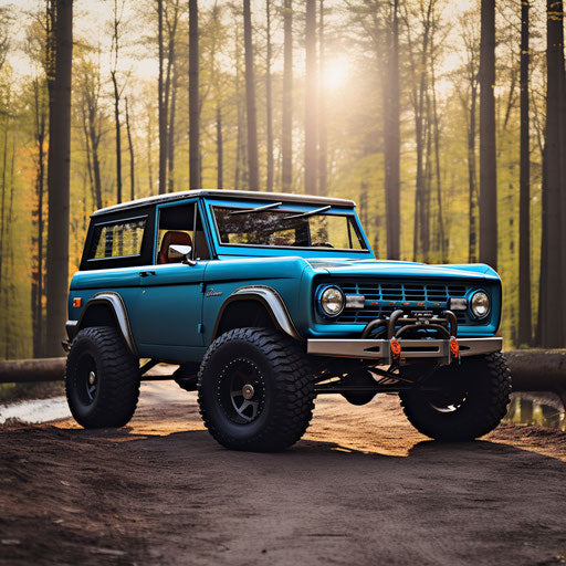 Old Ford Bronco Sport turned into Street Rod