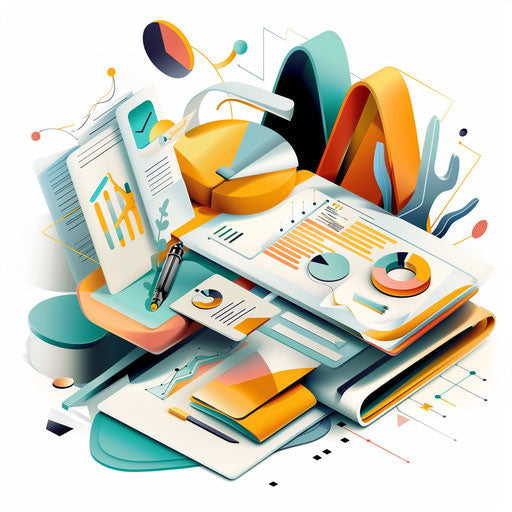 Information clipart with photo realistic style