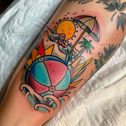 Beach Tattoo Blueprint Collection