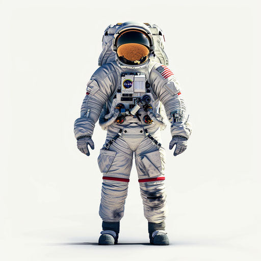 Realistic mission clipart on flat white background, high contrast