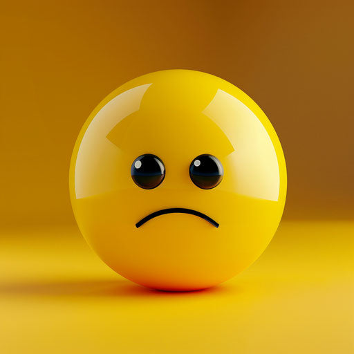 Enhance E-commerce with Eye-Catching Sad Emoji