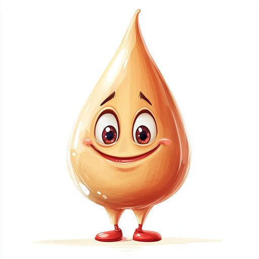 Dynamic Drop Caricature Clipart for Dynamic Presentations