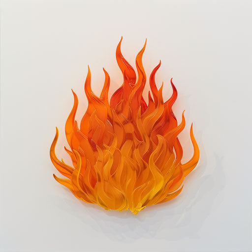 Incarnation of vibrant, energetic and youthful fire