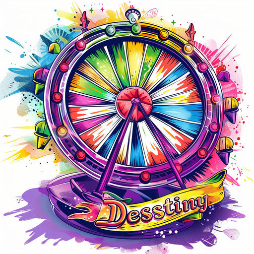 Festive wheel of fate