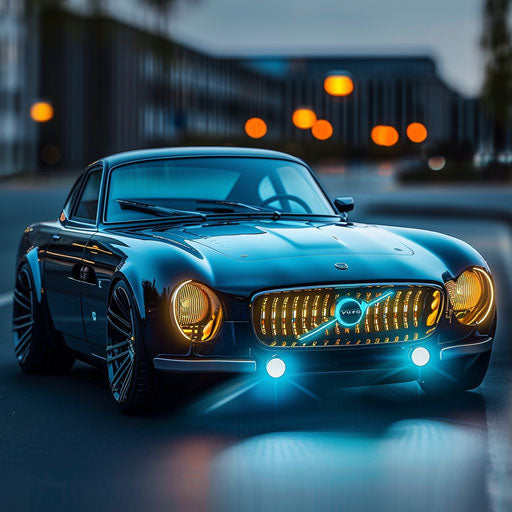 Electric-modified Volvo P1800, past meets future