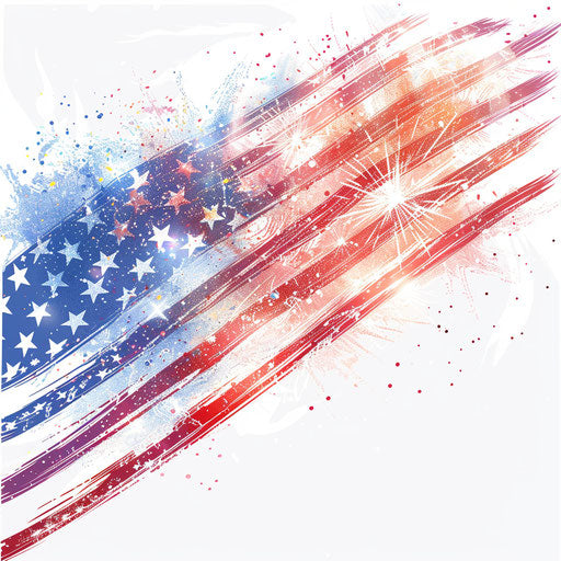 Free 4th of July images in photo realistic style with dynamic colors