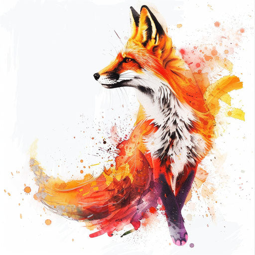 Artful Fox Tattoo Sketches
