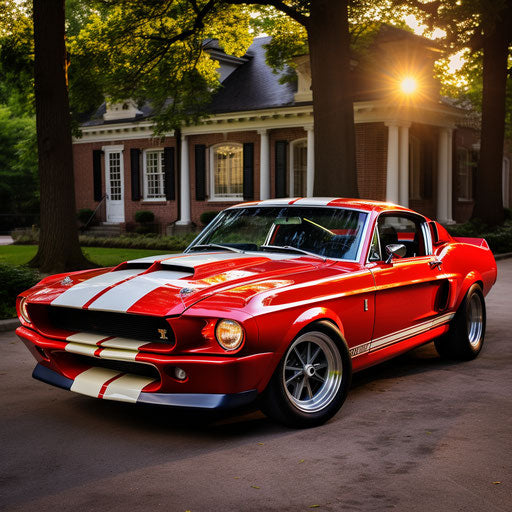 Classic Replica or Tribute of the Ford Mustang GT Shelby