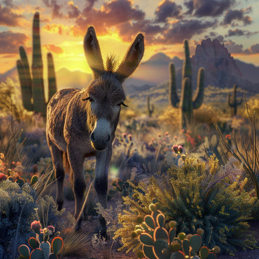 Sunrise over the camelback mountain