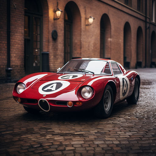 Classic Alfa Romeo 2-Seater Racecar