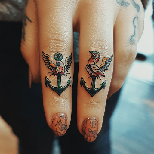 Radiant Small Finger Tattoos Tattoo Art Set