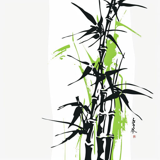 Fantastical Japanese Flower Tattoo Outlines