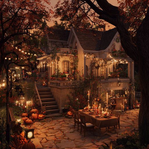 Festive Autumn Charm with Magical Halloween Spirit