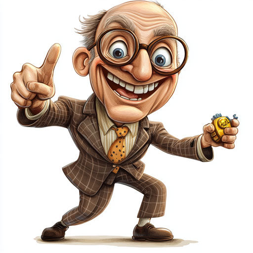 Unique Finance Caricature Clipart Art Pieces