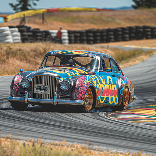 1954 Bentley R Type Continental modified for drifting