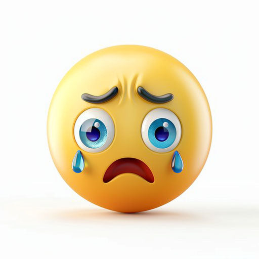 Eco-Friendly Cry Emoji for Green Initiatives