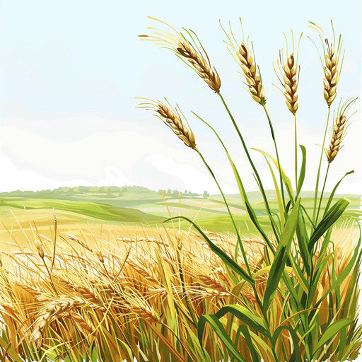 Realistic field day clipart with flat white background