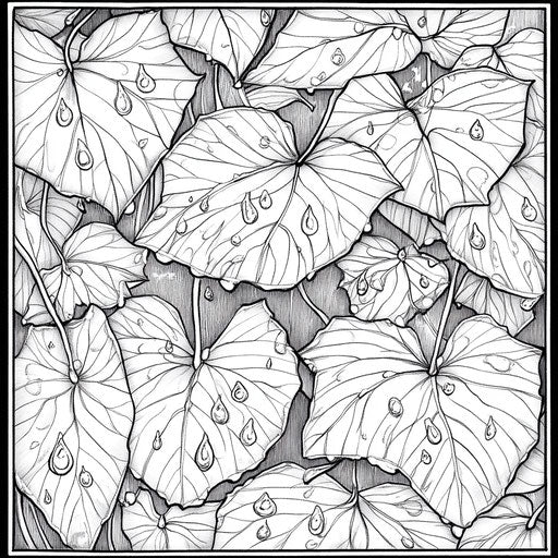 Educational Rainy Day Coloring Pages - Sheets to Color