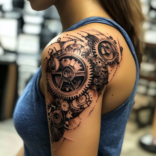 Shoulder Tattoos For Females Tattoo Design Kit