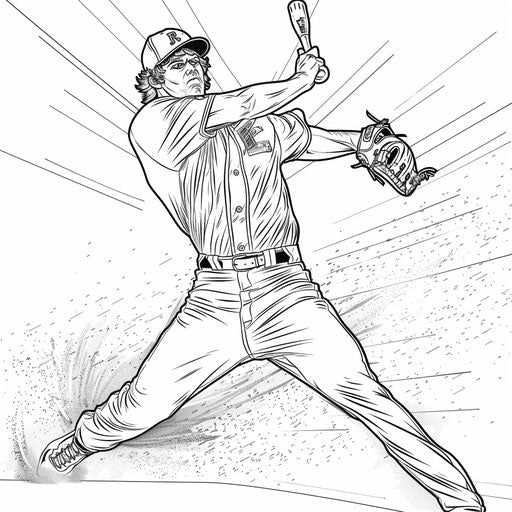 Pitcher throwing fastball