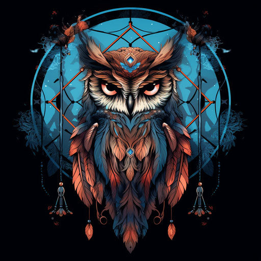Dream Catcher Tattoo Vector Art
