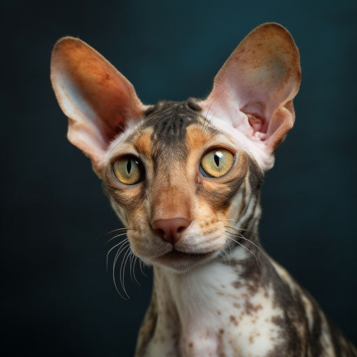 short-haired purebred cat