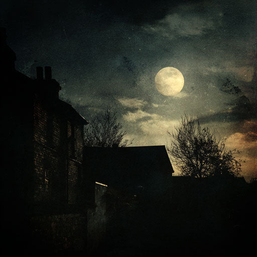 Dark and Eerie Atmosphere Evoking Horror and Dread