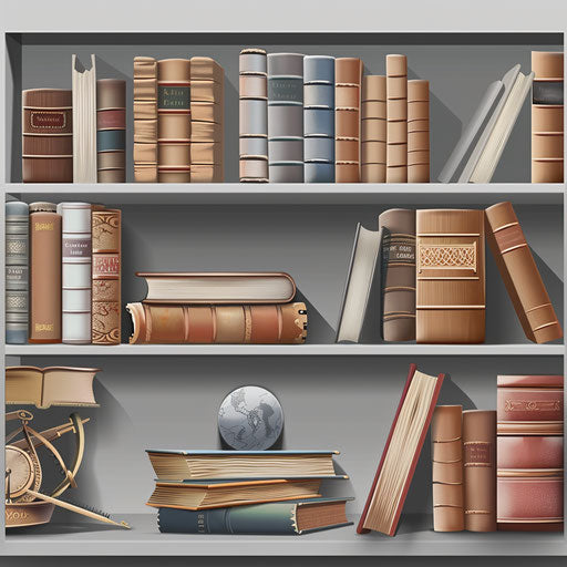 Flat metallic silver backdrop for realistic library clipart