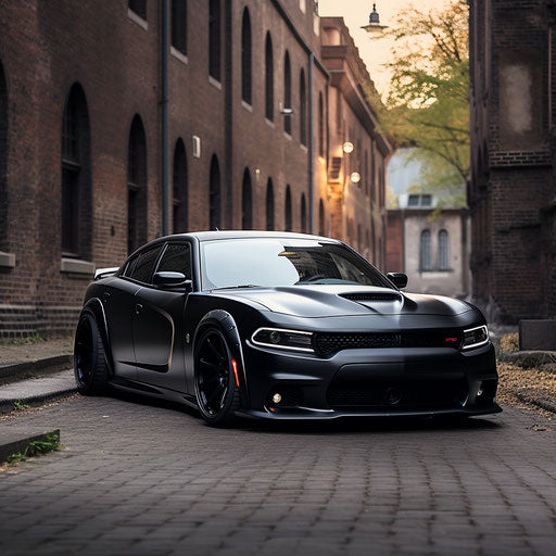 stealthy powerful sedan