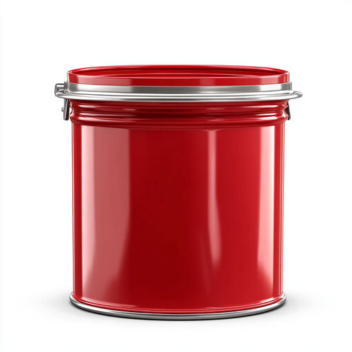 Realistic clipart of a paint can