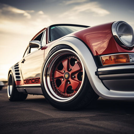Porsche 911 Carrera Classic Dubs Tires