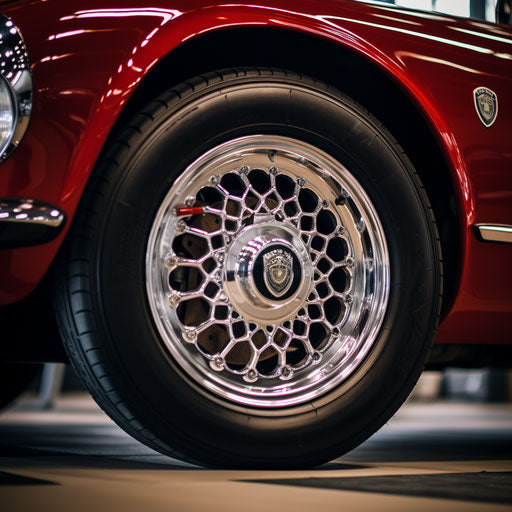 Wheel and tire upgrades for Alfa Romeo 2-seater classic