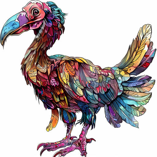 Tattoo of dodo bird from Alice in Wonderland