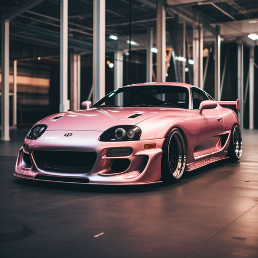 Toyota Supra classic Light pink metallic