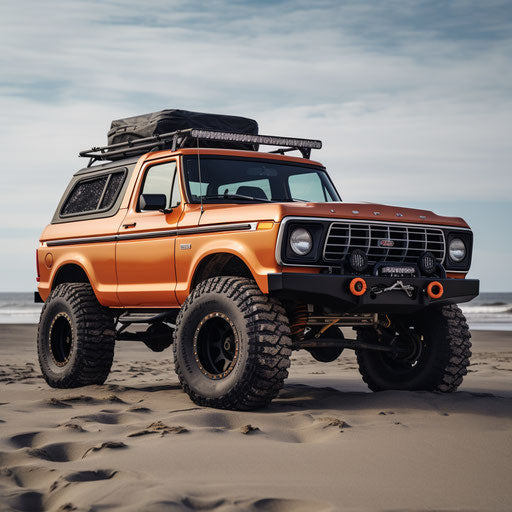 Ford Bronco Sport classic with larger exhausts