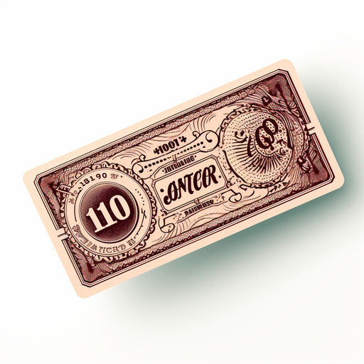 Coupon illustration in the style of Chiaroscuro Art