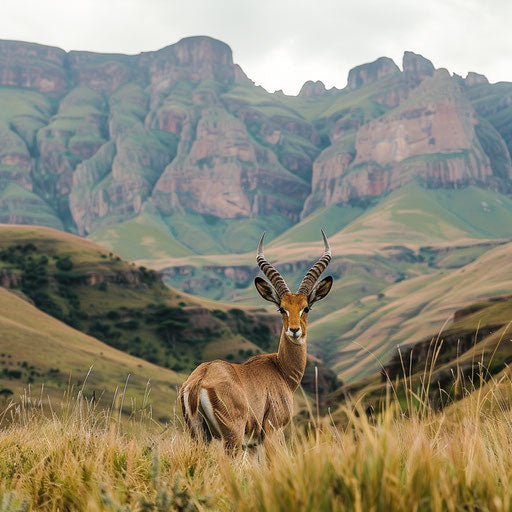 Wildlife in the rugged beauty of the Drakensberg