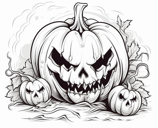 Child-Friendly Halloween Coloring Pages - Learn & Grow