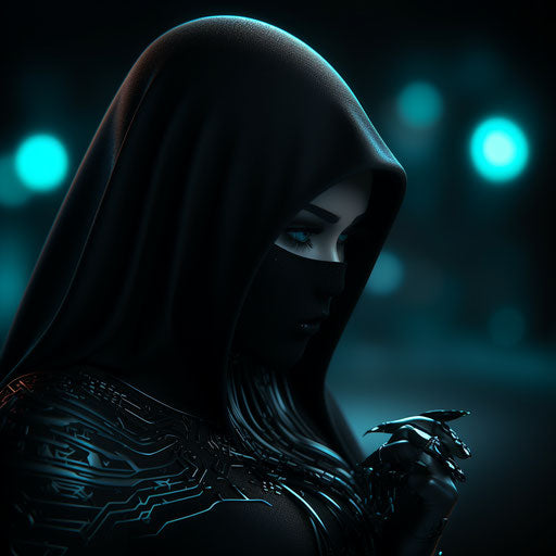 Black profile picture for a WhatsApp profile page 1:1