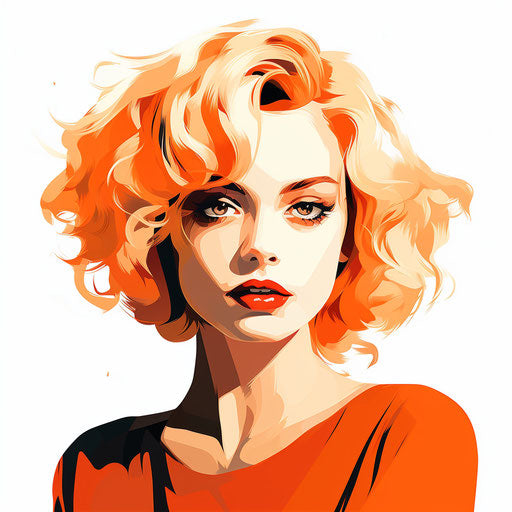 Minimalist style clipart on white background