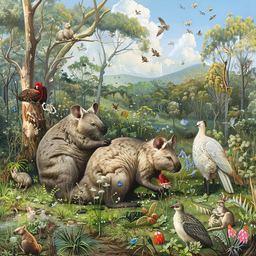 Unusual encounter in natural habitat