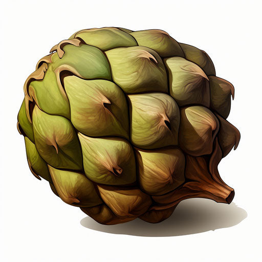 Chiaroscuro Art style clipart on a white background