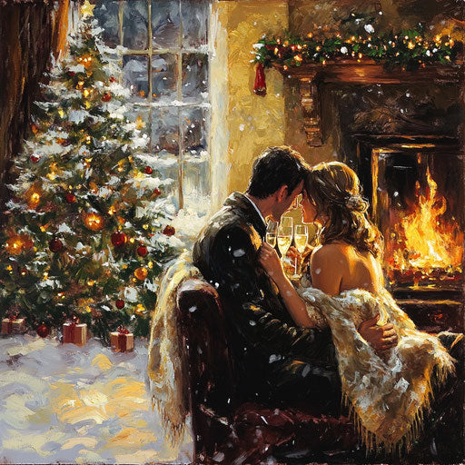 Fireside Romance at Christmas