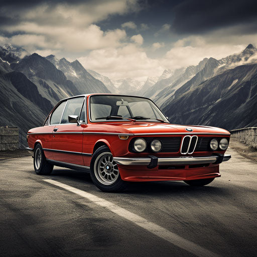 BMW classic car retro-mod (retro-modern)