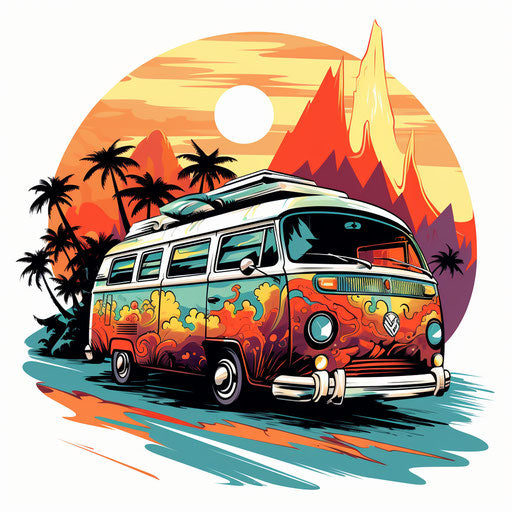 Journey clipart in the style of Chiaroscuro Art